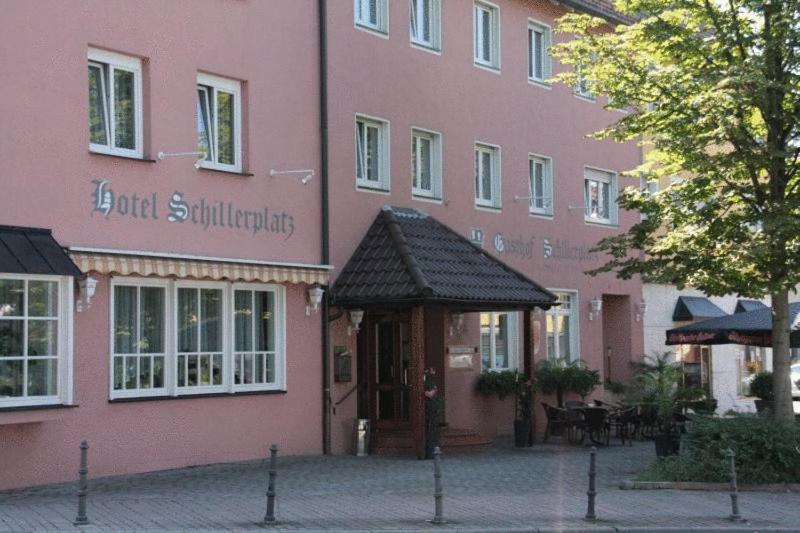 Hotel Schillerplatz エーリンゲン エクステリア 写真